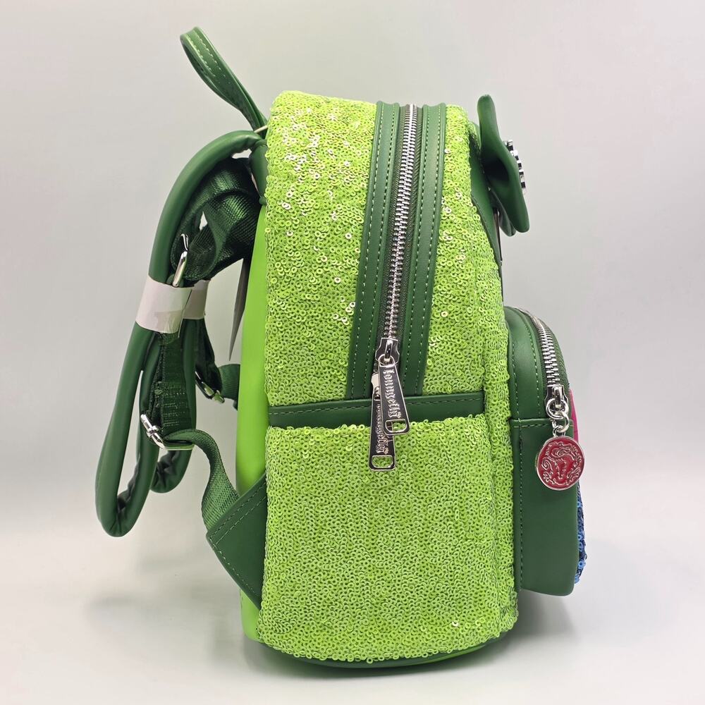 Loungefly Disney Mulan Sequin Mini Backpack New - Picture 5 of 8